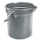 Rubbermaid Commercial 10 qt Gray, Plastic FG296300GRAY - alternate 4